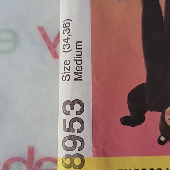 McCall's Adult Kids Animal Costumes Sewing Pattern 8953 Used 1997 Vintage - Picture 7 of 7